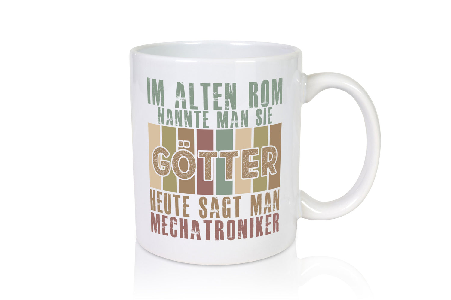 Heute sagt man: Mechatroniker | KFZ Humor Geschenkidee Tasse