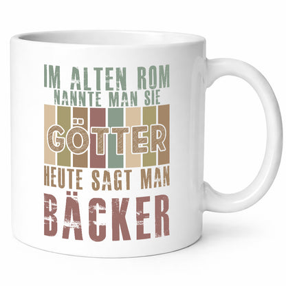 Heute sagt man: Bäcker | Bäckerei Backen Konditor Humor Geschenkidee Tasse