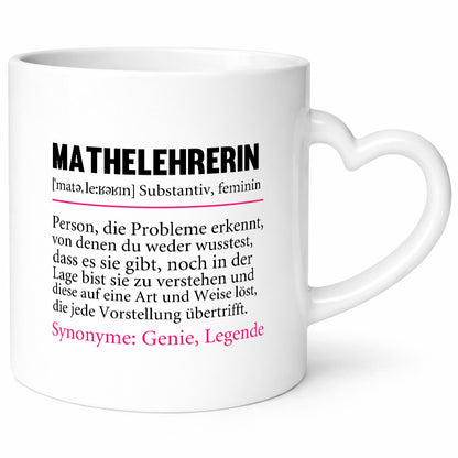 Mathelehrerin | Spruch Lehrer Mathe lustig lustiger Geschenk Humor Geschenkidee