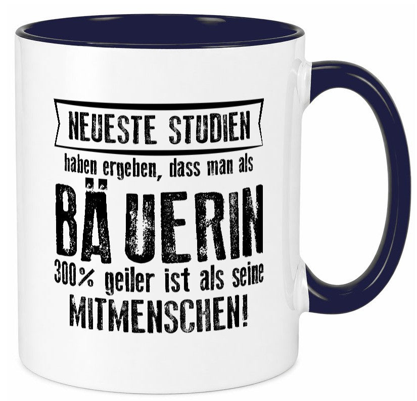 Neuste Studien: Bäuerin | Bauernhof Landwirtschaft Humor Geschenkidee Tasse