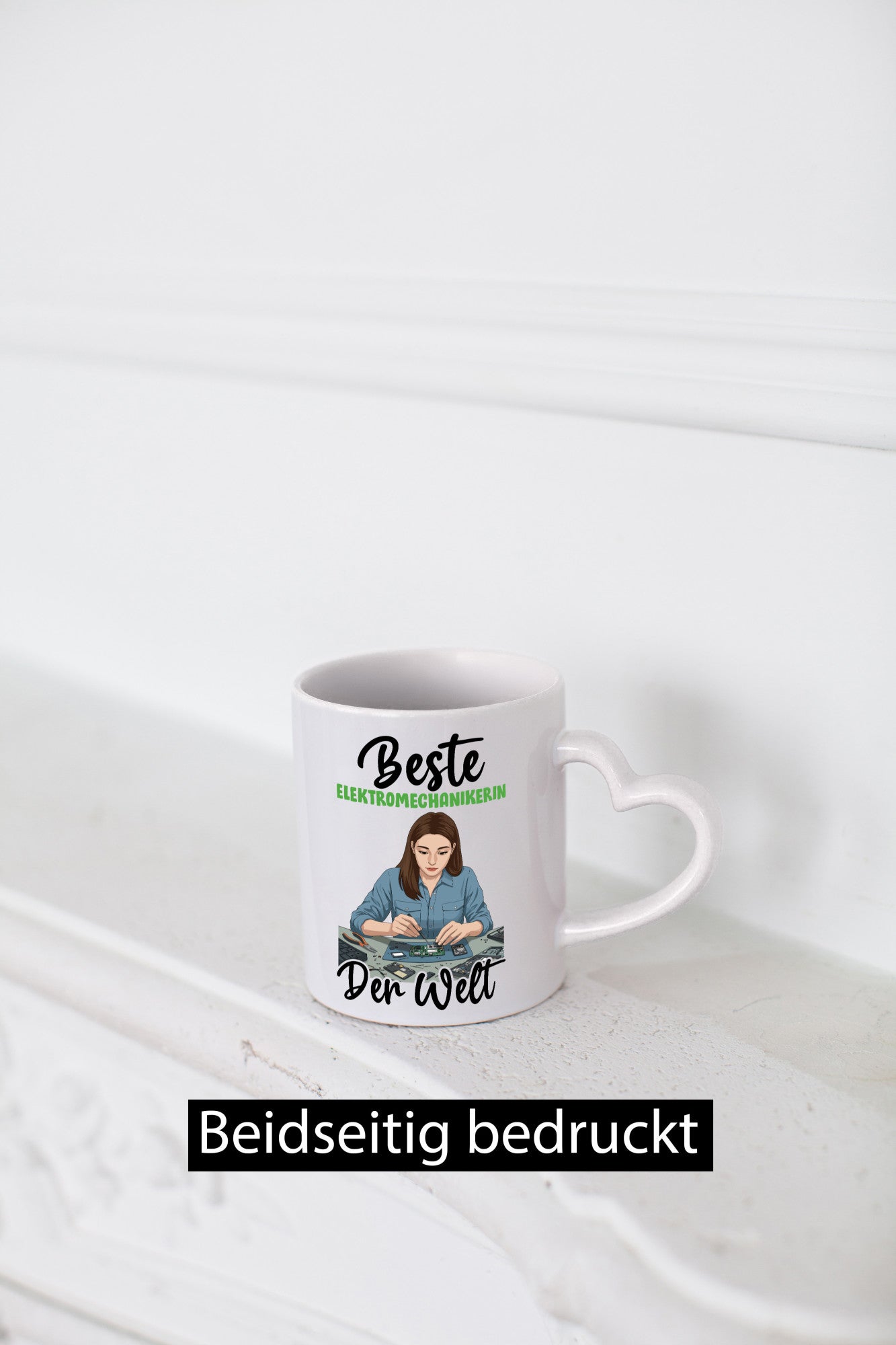 Beste Elektromechanikerin | Mechanikerin v2 Geschenkidee Humor Tasse