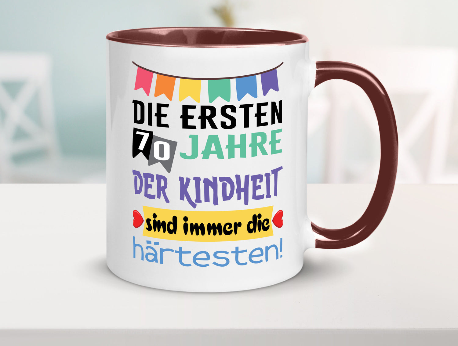 Die ersten 70 Jahre der Kindheit | 70. Geburtstag Rentner Humor Ruhestand