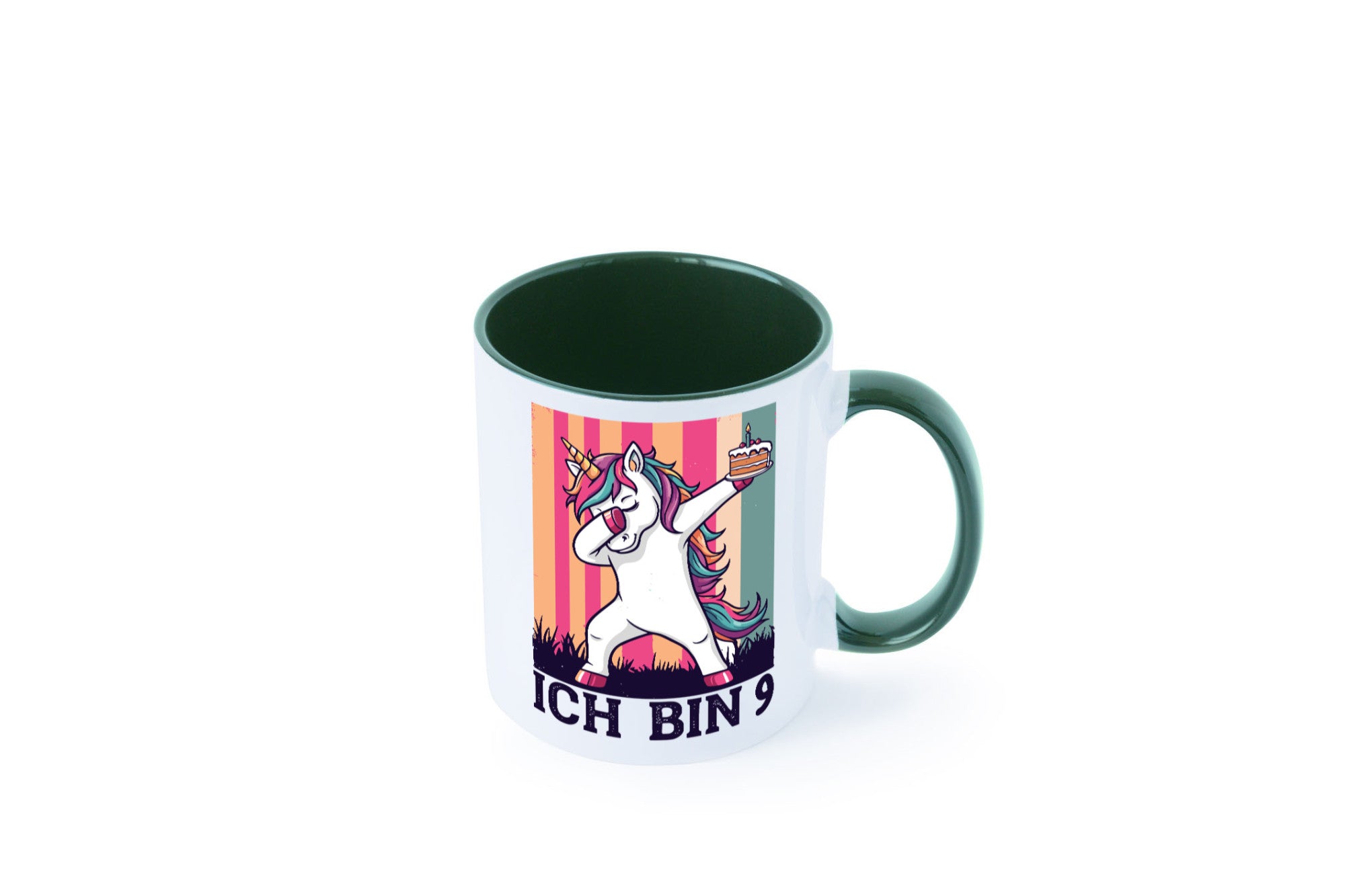 9 Geburtstag | Einhorn Damping Mädchen Humor Geschenkidee Tasse