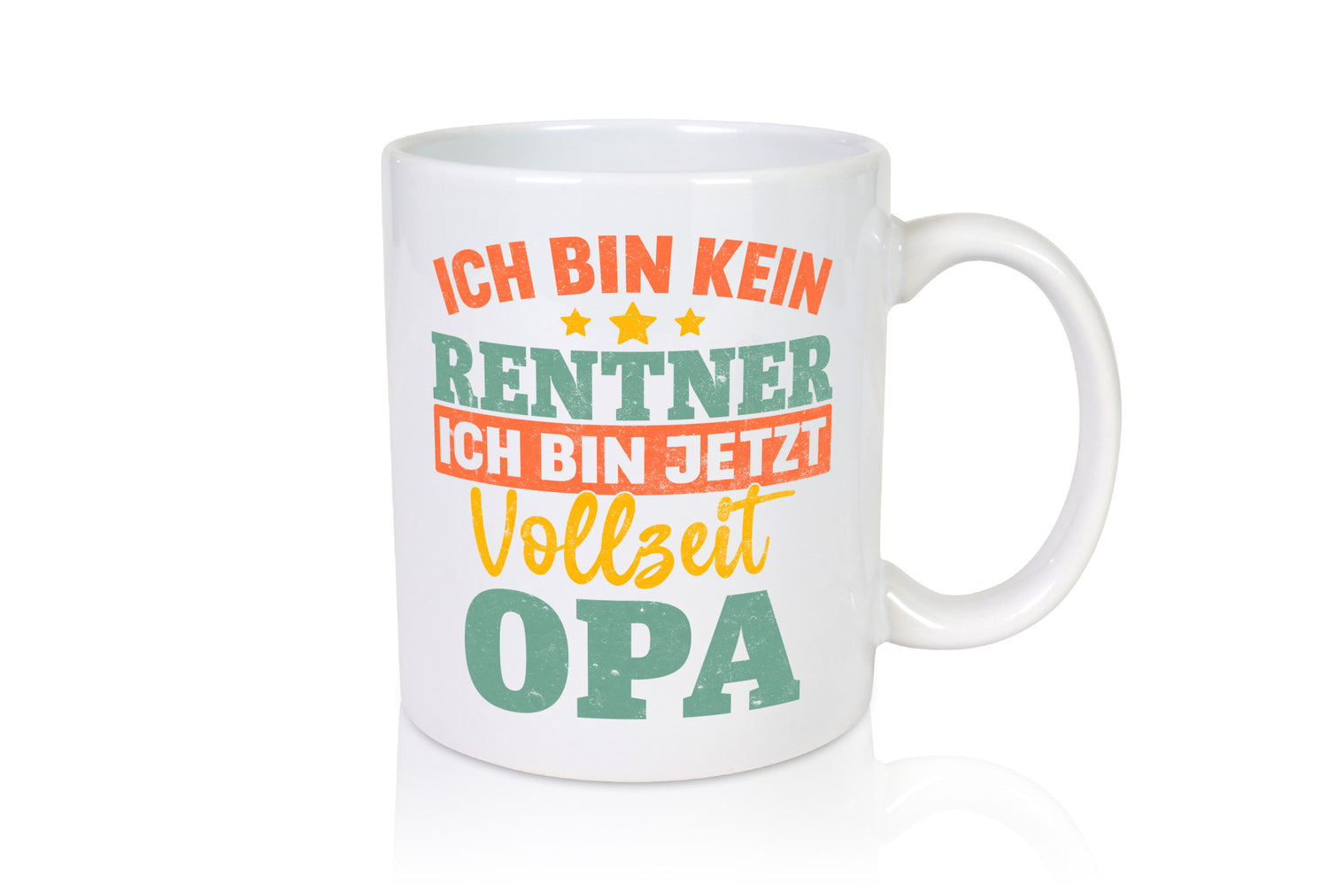 Ich bin kein Rentner, sondern Vollzeit-Opa | Ruhestand v2 lustiger Spruch Geschenk Familie