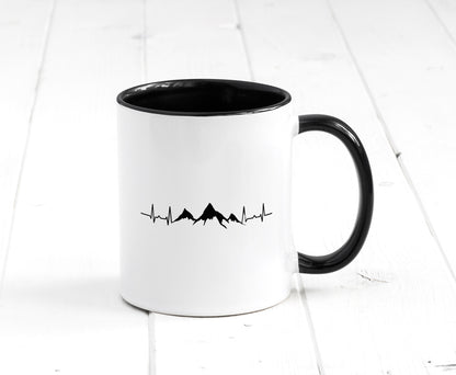 Berge Motiv | Alpen Skifahren Skiurlaub Apres Ski Geschenkidee Humor Tasse