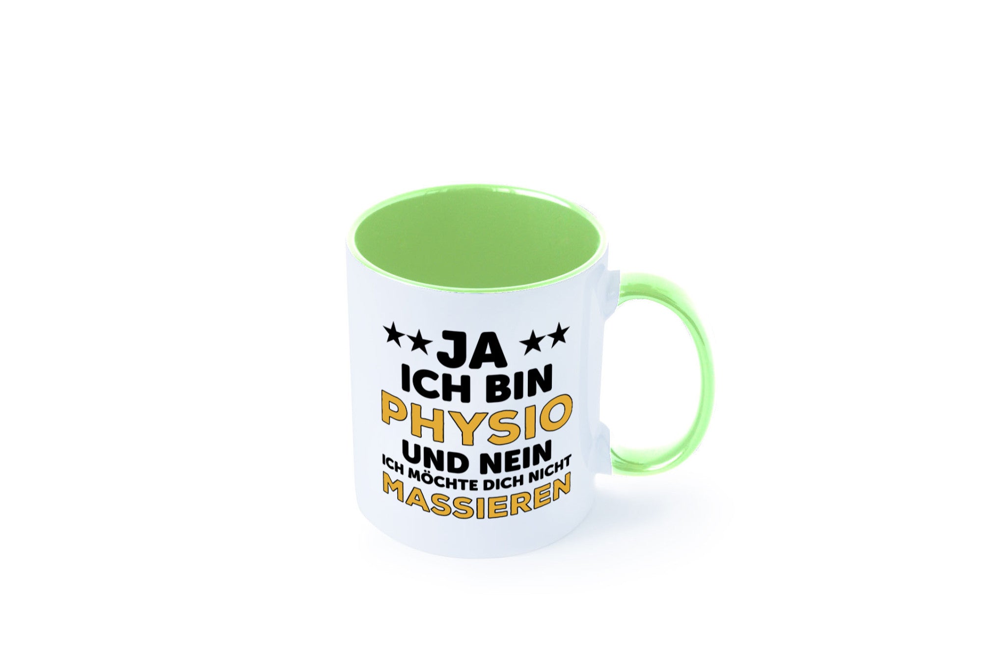 Ich bin Physio | lustige Spruch Tasse Physiotherapeut Geschenkidee Humor