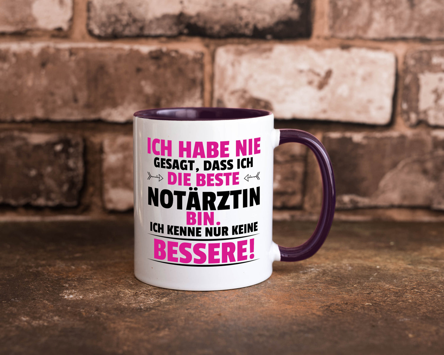 Die Beste Notärztin | Ärztin Humor Geschenkidee Tasse