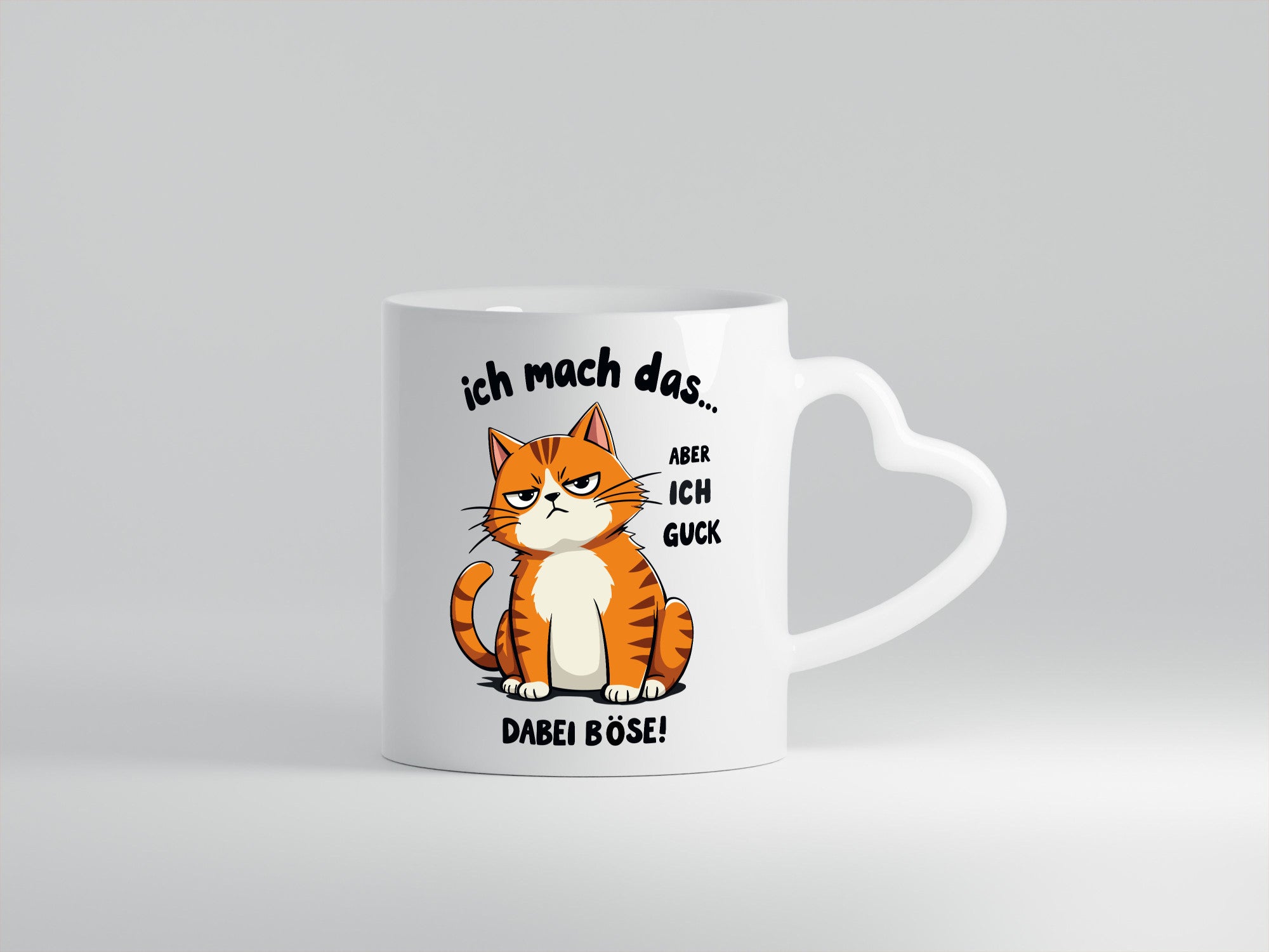 Ich guck dabei Böse | Katze Ironie Geschenk Tierliebhaber Humor lustiger Spruch