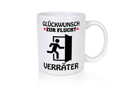 Verräter Jobwechsel lustiger Spruch Geschenk Arbeit Kollegen Büro Tasse