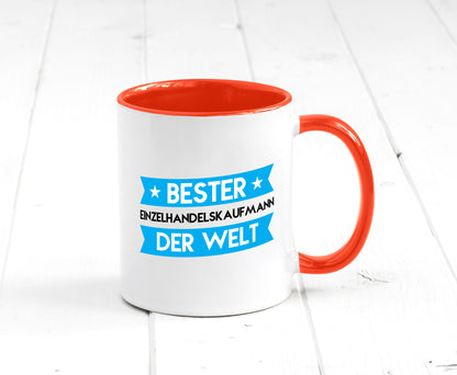 Bester Einzelhandelskaufmann | Einzelhandel Geschenk Humor Geschenkidee Tasse