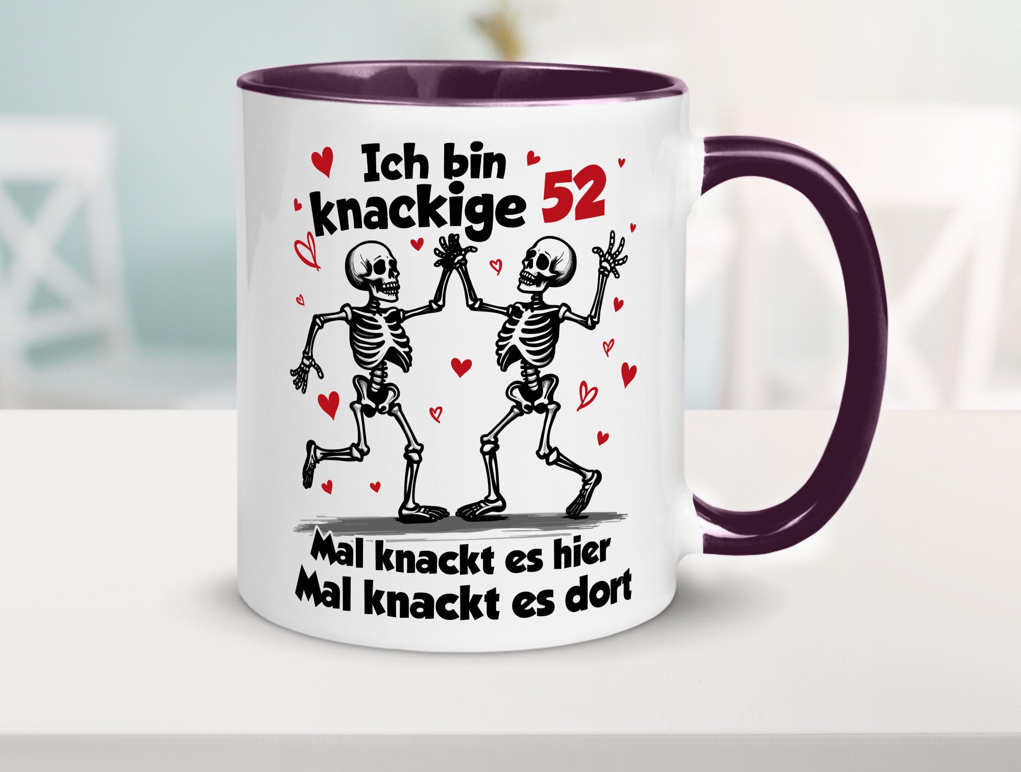52. Geburtstag | Knackige 52 Ich bin alt v2 lustiger Spruch Geschenk