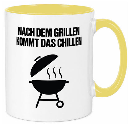 Nach dem Grillen kommt das Chillen | Grillmeister Party Geschenk Humor