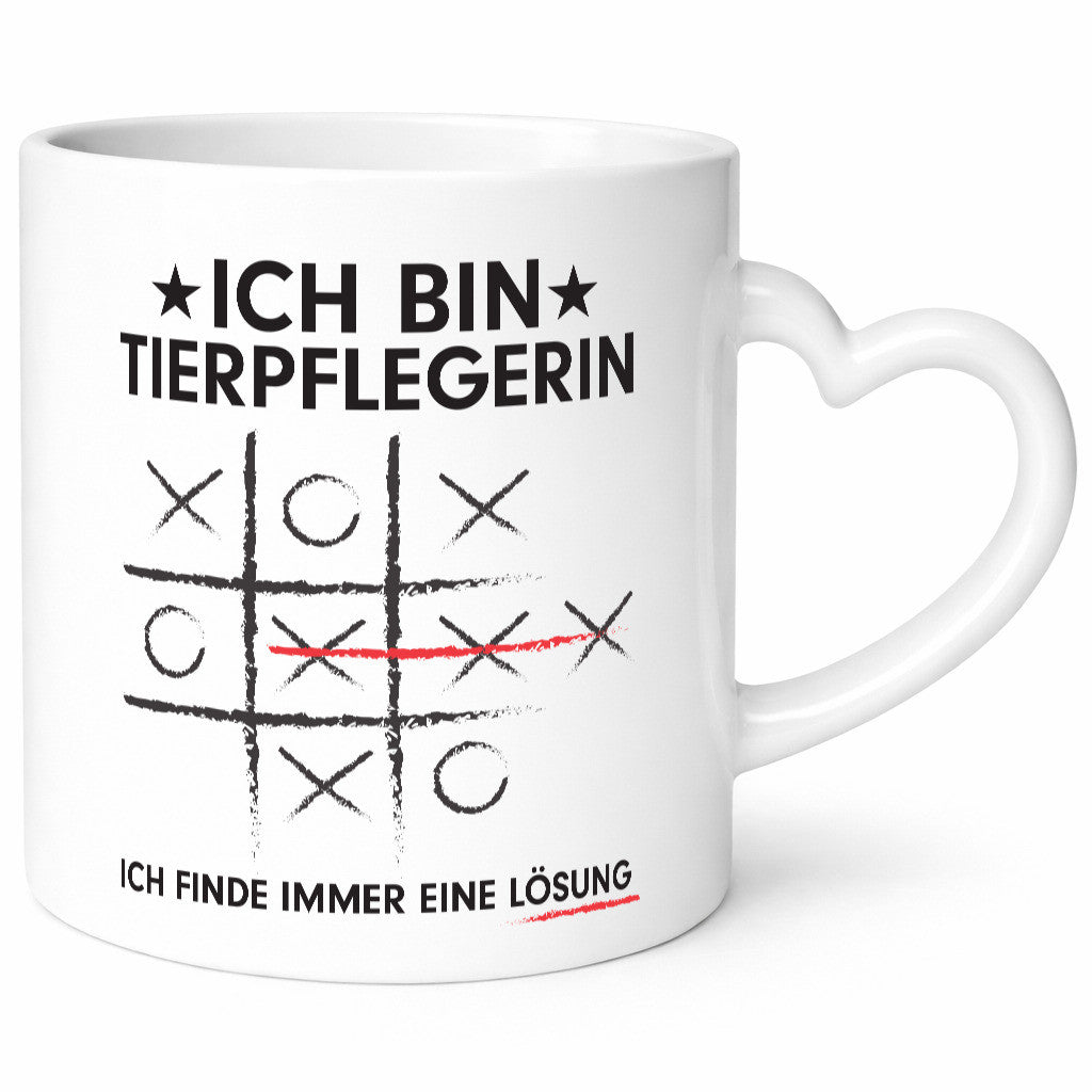 Löse Probleme: Tierpflegerin | Pflegeberuf Tierheim v3 Humor Arbeit Kollegen