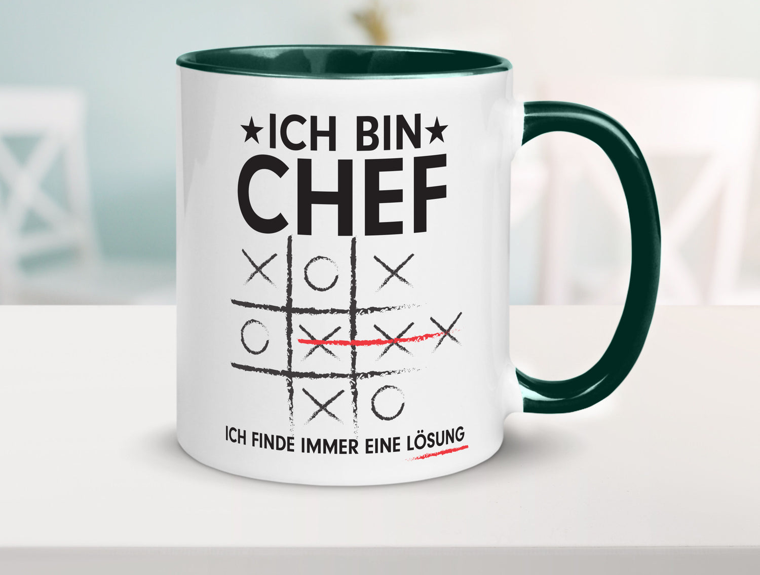 Lösung finden: Chef | Führungskraft Vorgesetzter v2 lustiger Spruch Geschenk