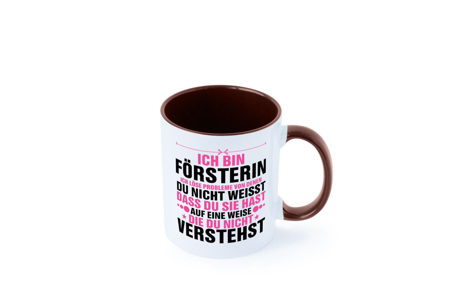 Löse Probleme: Försterin | Forst Arbeit lustiger Spruch Geschenk Kollegen Büro