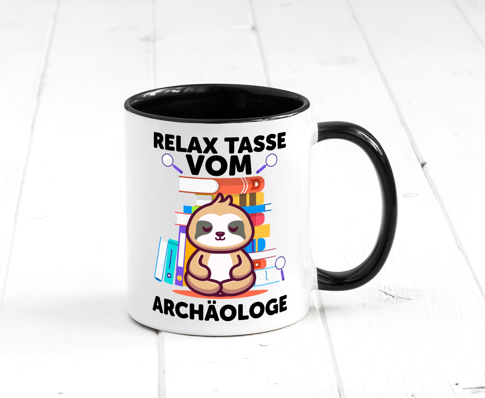 Relax Tasse: Archäologe | Archäologie Forscher lustig Humor Geschenkidee