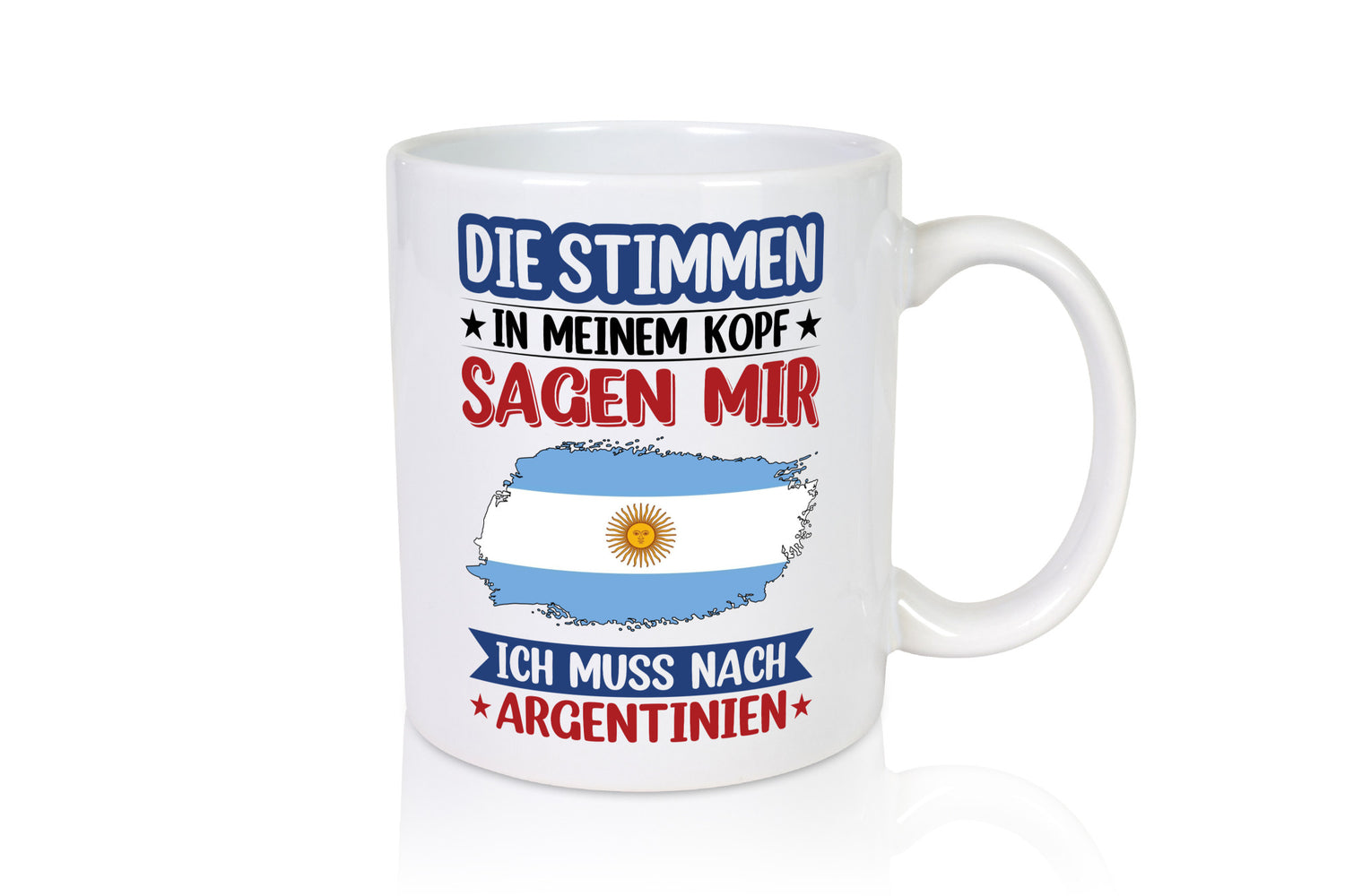 Argentinien | Urlaub Stimmen in meinem Kopf Traumland lustig Humor Geschenkidee
