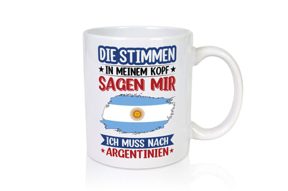 Argentinien | Urlaub Stimmen in meinem Kopf Traumland lustig Humor Geschenkidee