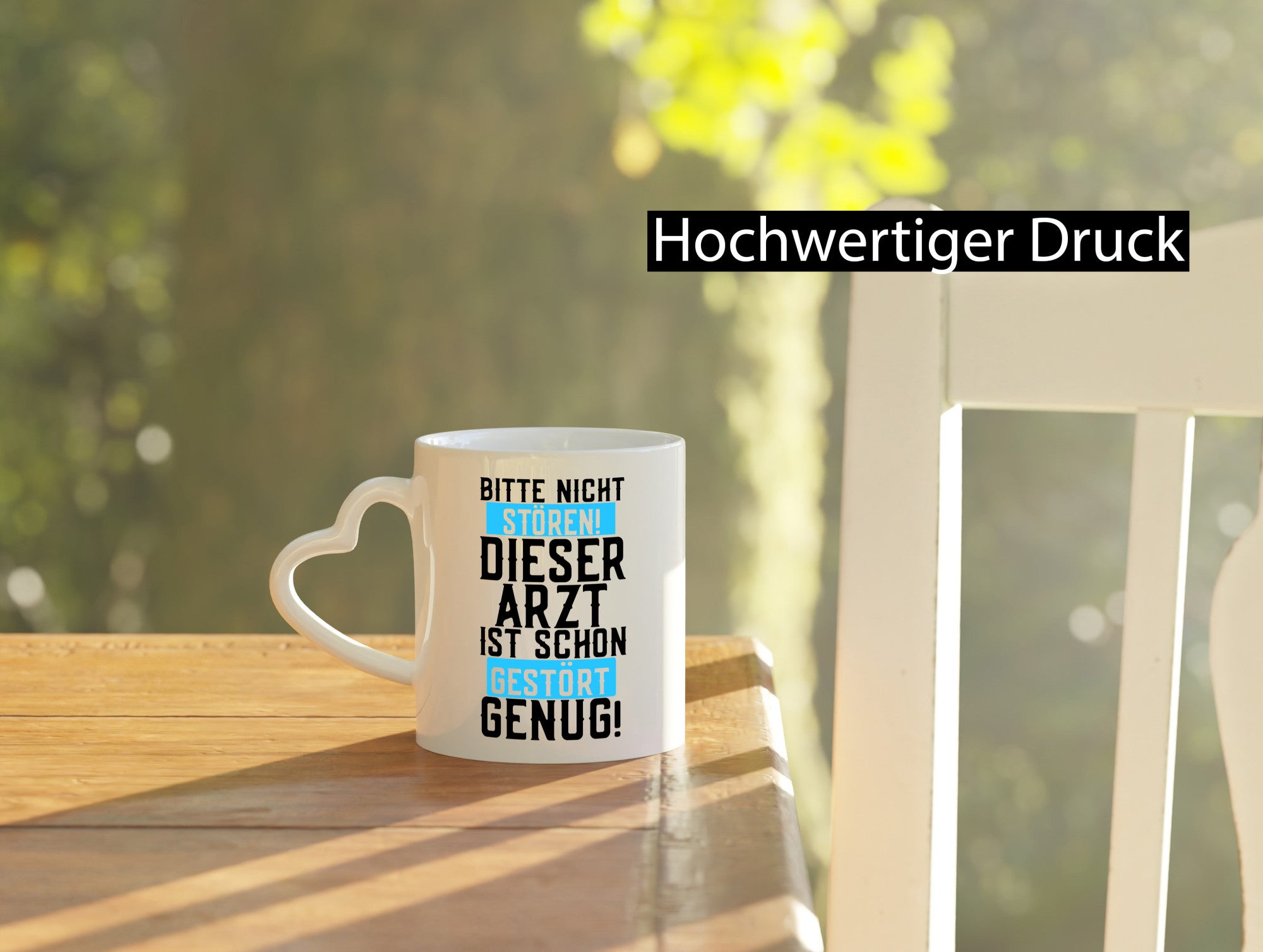 Bitte nicht stören | gestörter Arzt Sarkasmus Klinik Geschenkidee Humor Tasse