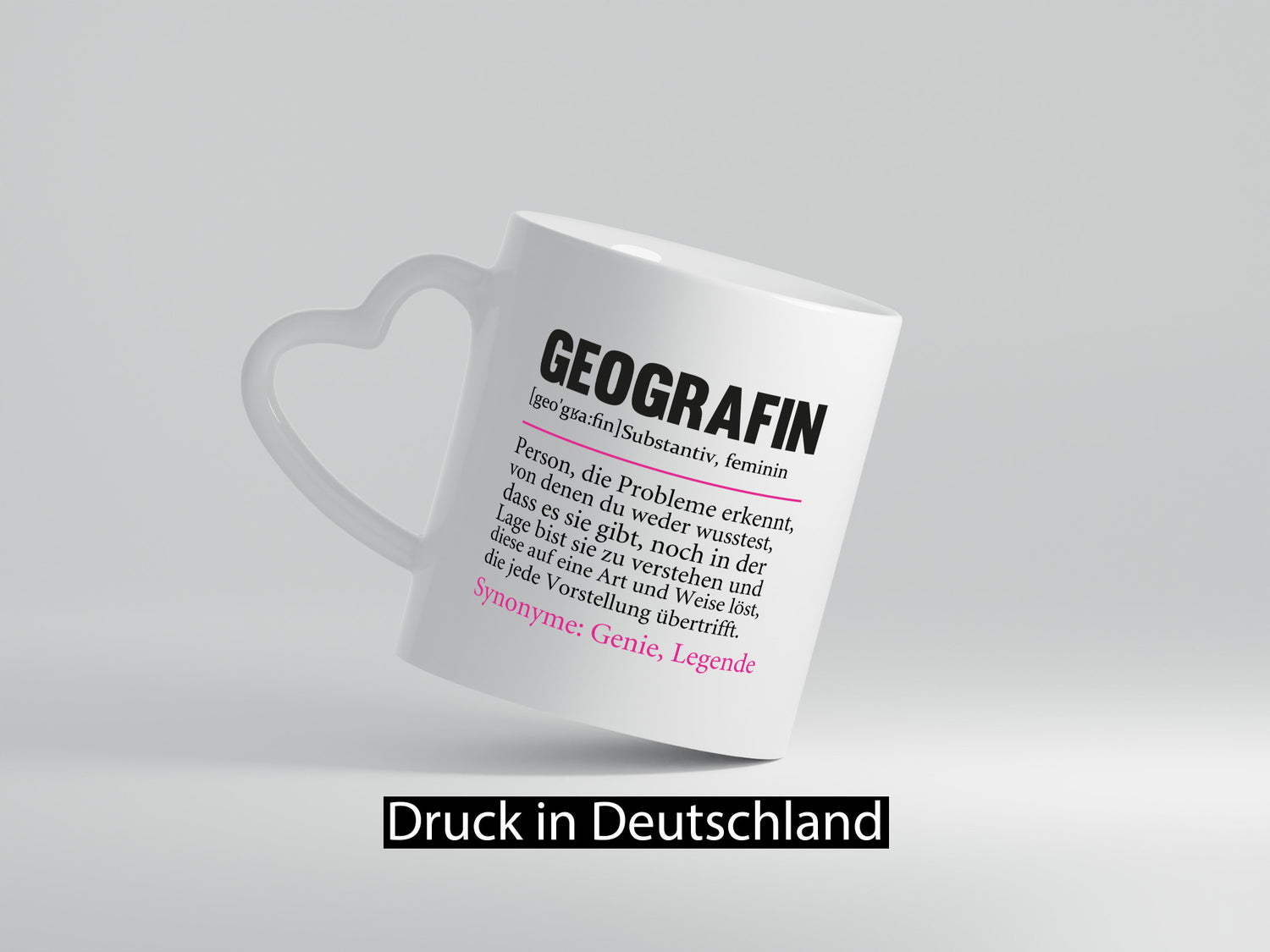 Geografin | Büro Geografie Definition lustig Arbeit Kollegen Geschenk Tasse