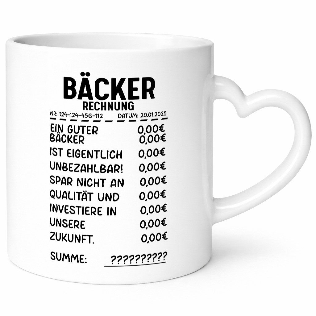 Bäcker Rechnung | Bäckerrei Verdammt guter Geschenk Humor Geschenkidee lustiger