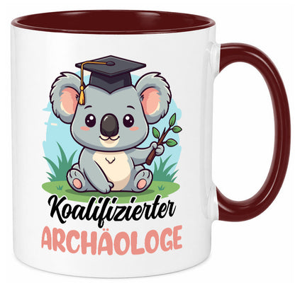 Koalifizierter Archäologe | Archäologie Forscher Geschenk Humor Geschenkidee Tasse