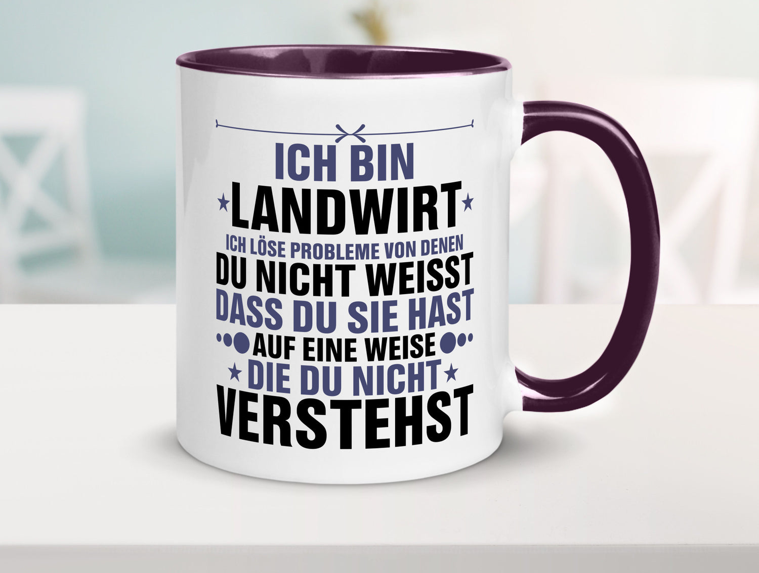 Löse Probleme: Landwirt | Bauer Landwirtschaft v2 Geschenk Humor Geschenkidee
