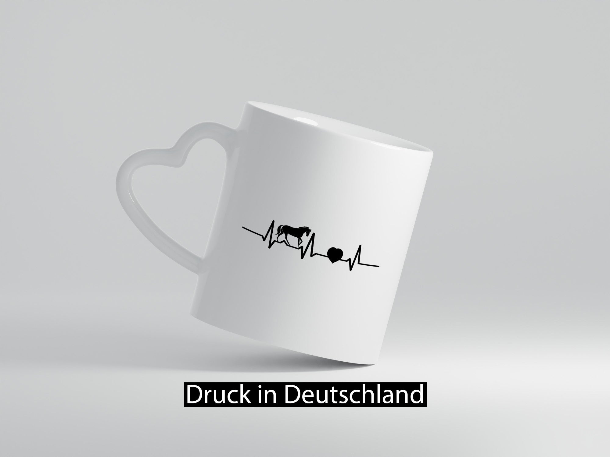 Pferd Herzschlag | Pferde Liebe Reiter Reiterin Geschenkidee Humor Tasse