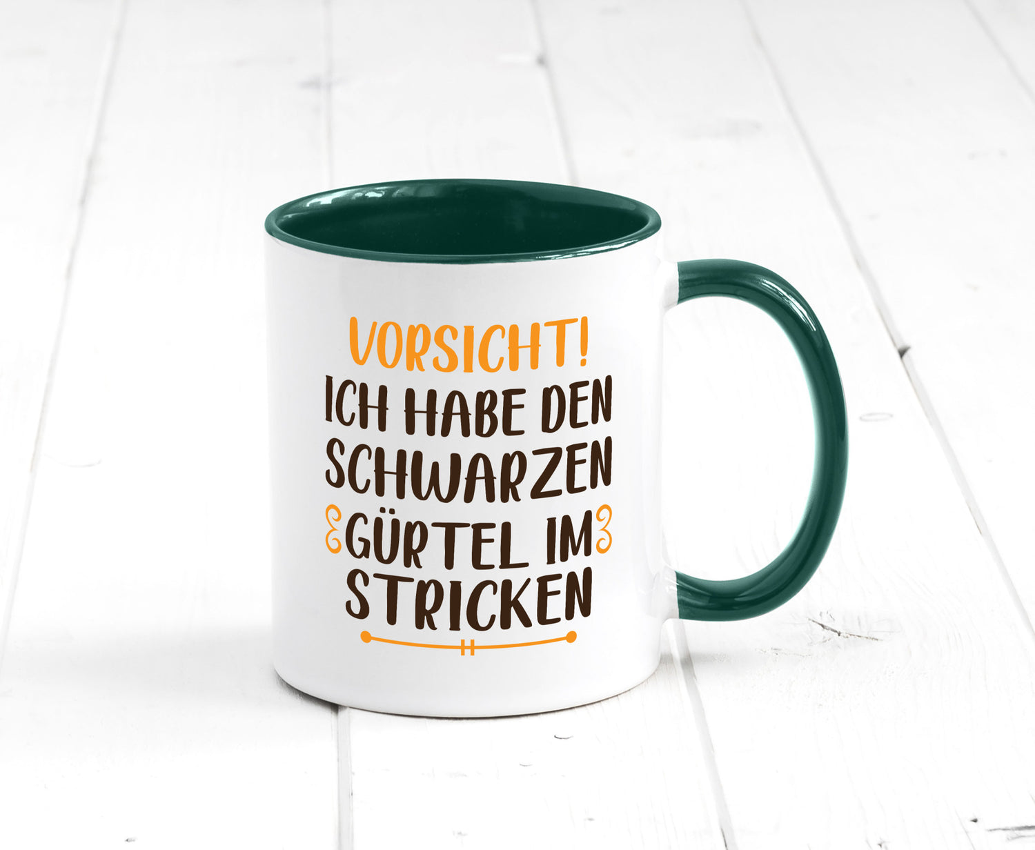 Schwarzen Gürtel im Stricken | Stricknadel lustiger Spruch Geschenk Humor