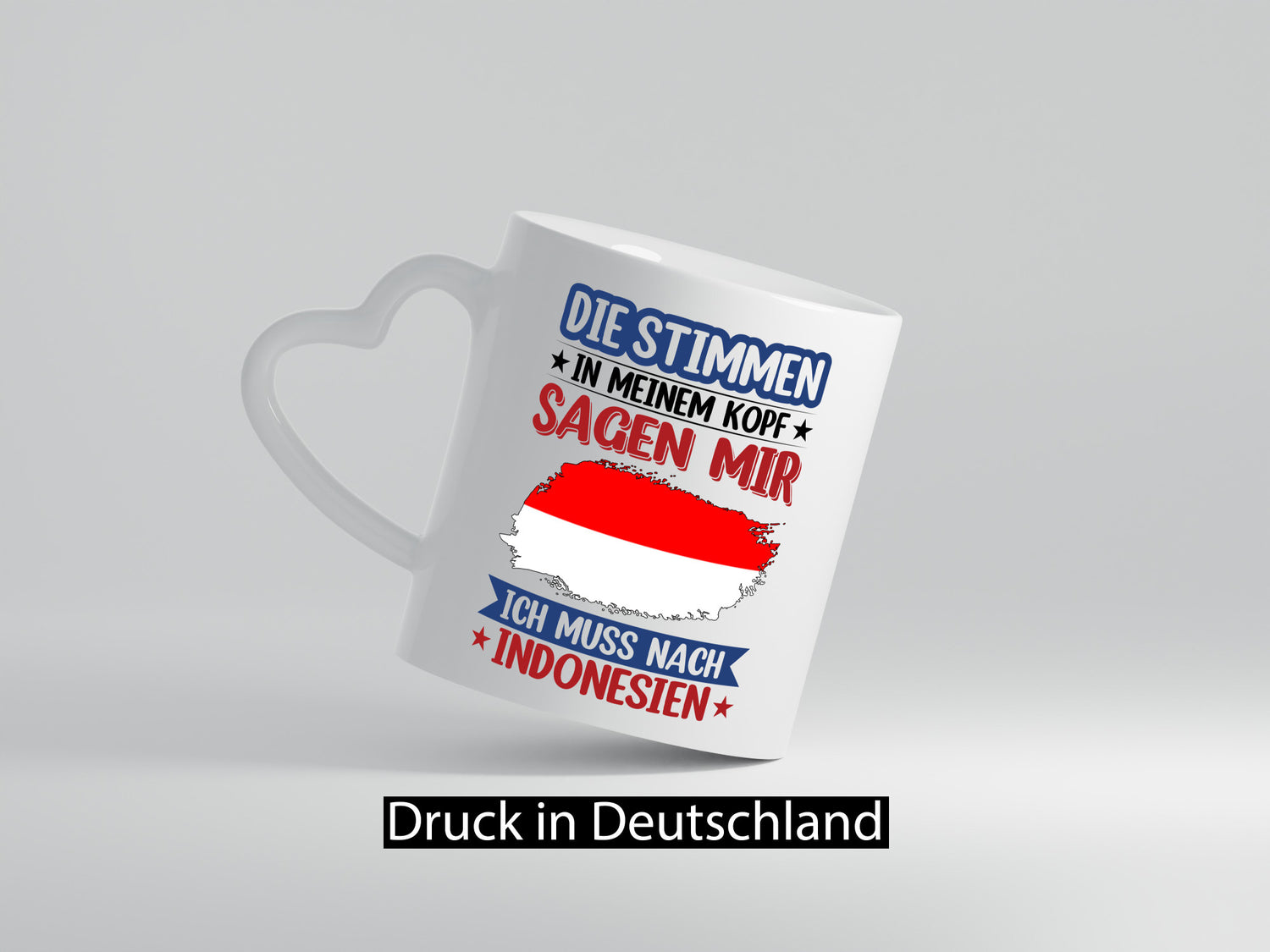 Indonesien | Urlaub Stimmen in meinem Kopf Traumland Geschenk Humor