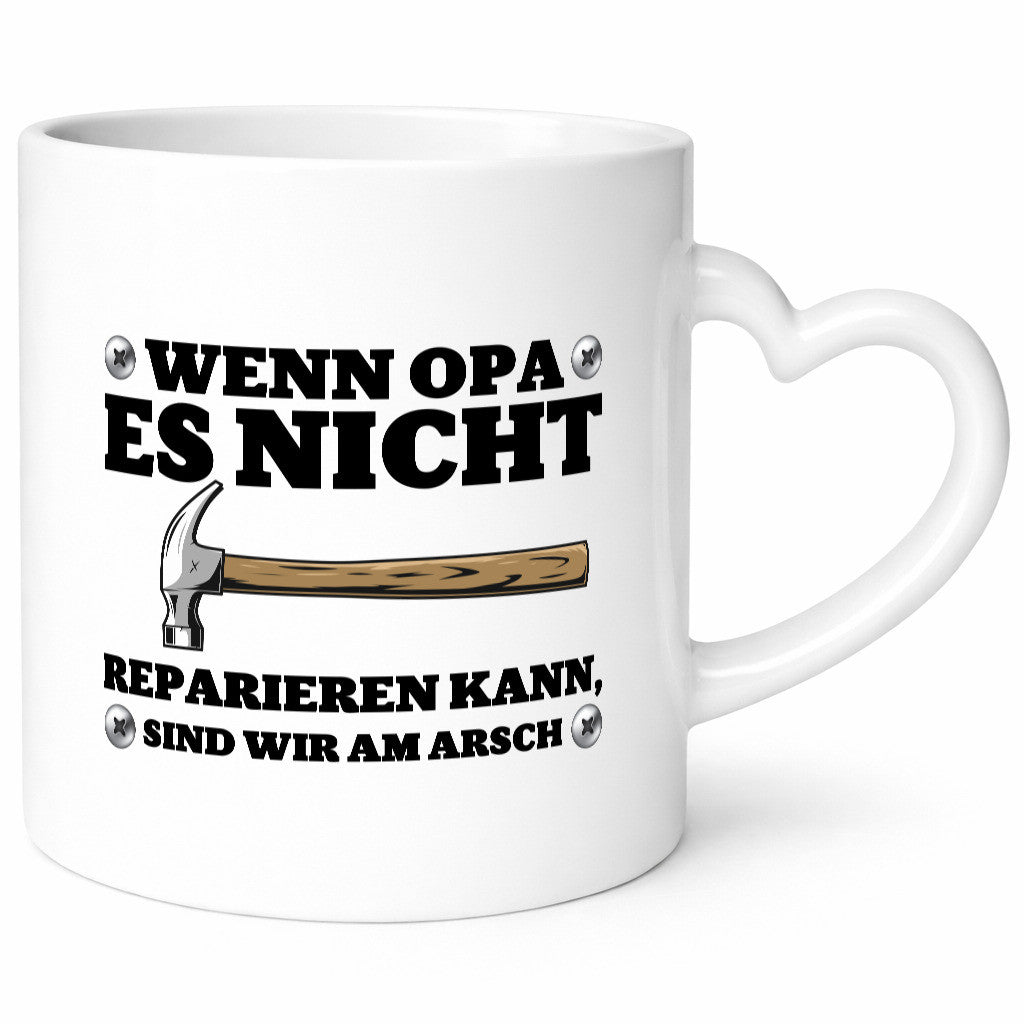 Wenn Opa es nicht reparieren kann, sind am Arsch | Hammer lustiger Spruch