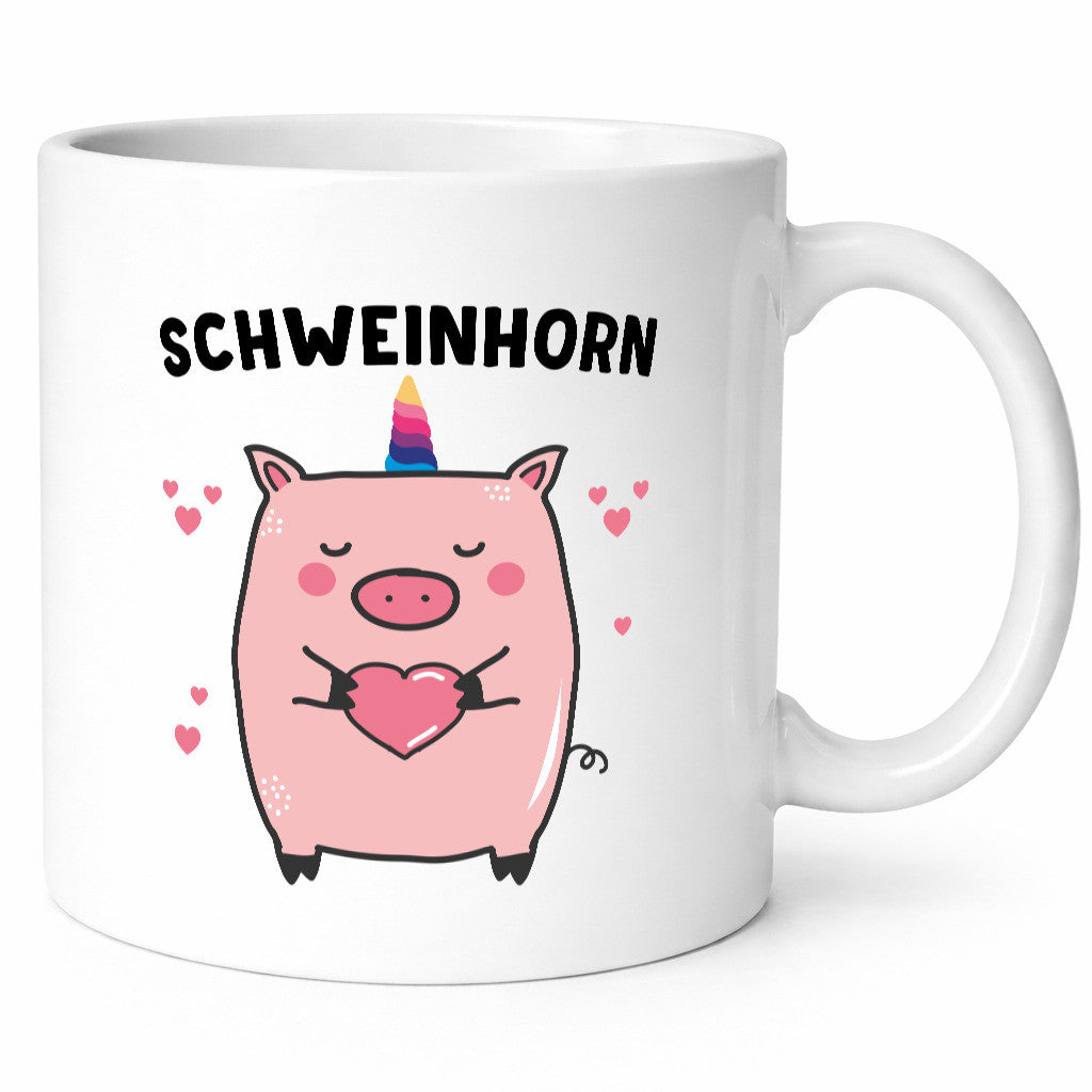 Schweinhorn lustig Humor Geschenkidee Geschenk Tasse