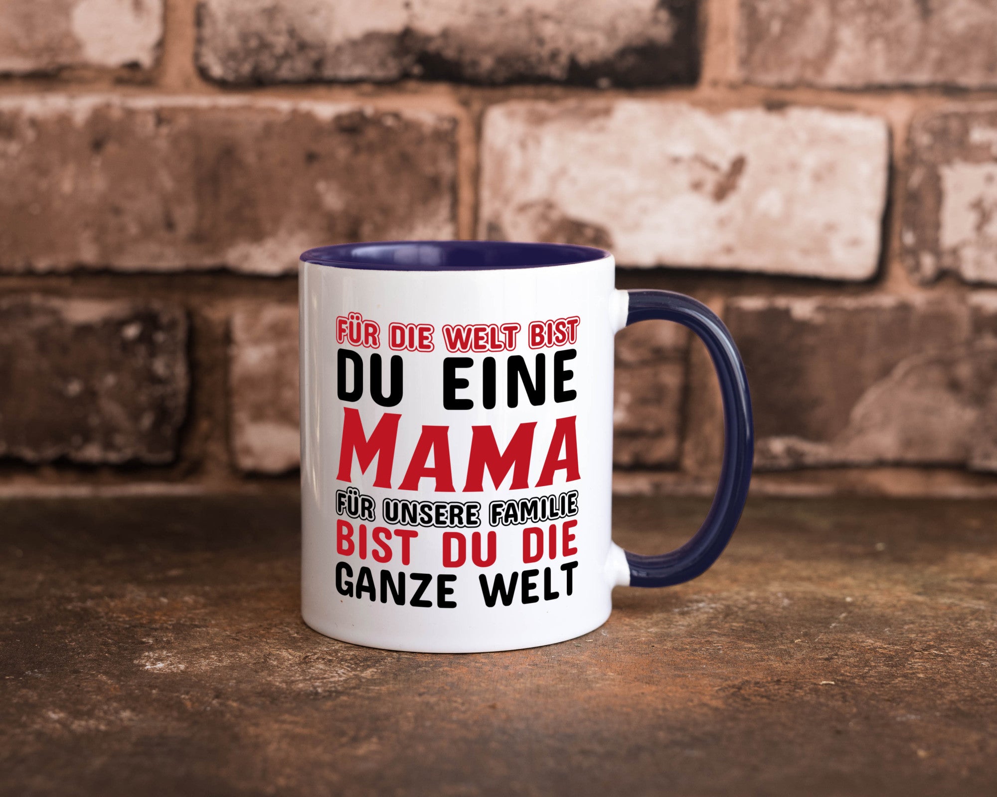Beste mama der Welt lustiger Spruch Geschenk Familie Geschenkidee Tasse