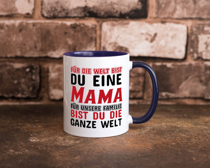 Beste mama der Welt lustiger Spruch Geschenk Familie Geschenkidee Tasse