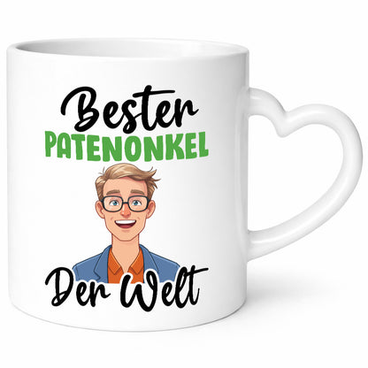 Bester Patenonkel | Onkel Lustiger Spruch Geschenk Humor Geschenkidee Tasse