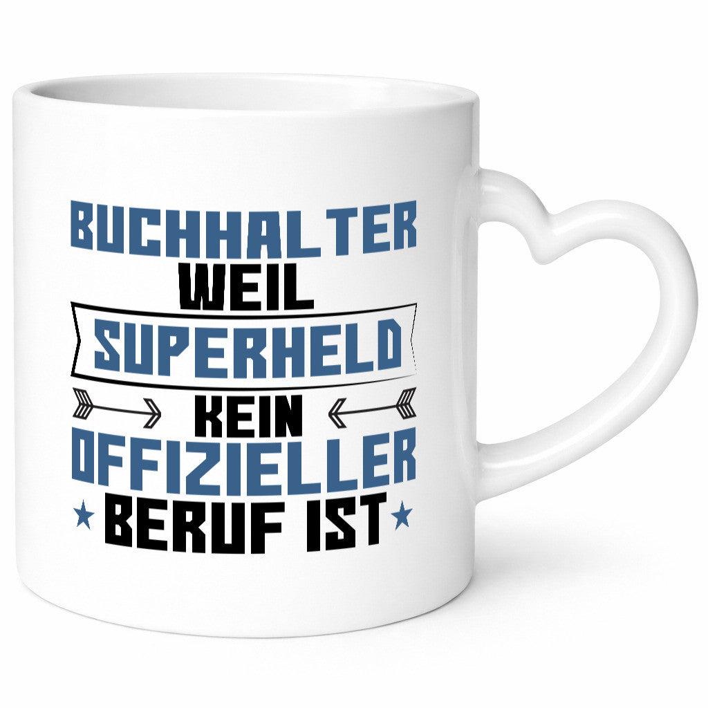 Superheld Buchhalter | Buchhaltung Humor Geschenkidee Tasse