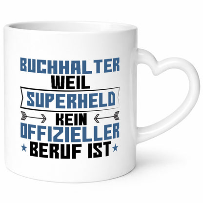Superheld Buchhalter | Buchhaltung Humor Geschenkidee Tasse