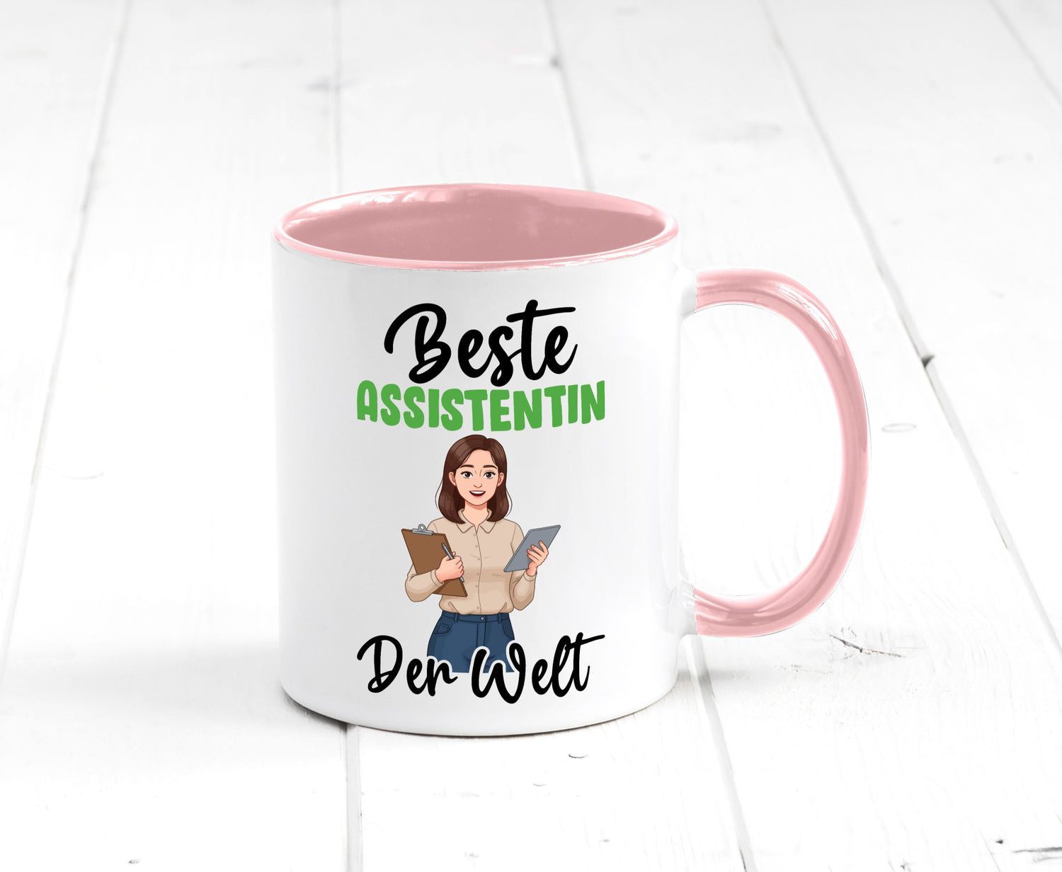 Beste Assistentin | Assistenz Hilfskraft v2 Geschenkidee Humor Tasse
