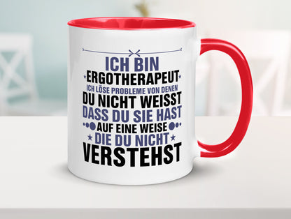 Löse Probleme: Ergotherapeut | Ergotherapie v2 lustig Humor Geschenkidee