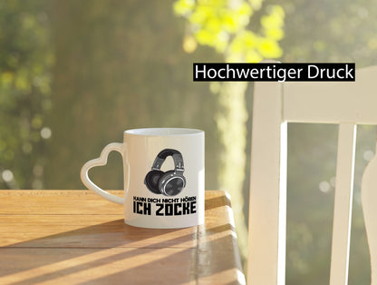 Kann dich nicht Hören | Zocker Gamer lustig Humor Geschenkidee Geschenk Tasse