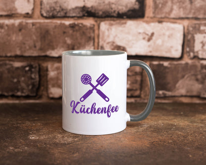 Küchenfee | Mama kocht am besten Muttertag Geschenkidee Familie Humor Tasse