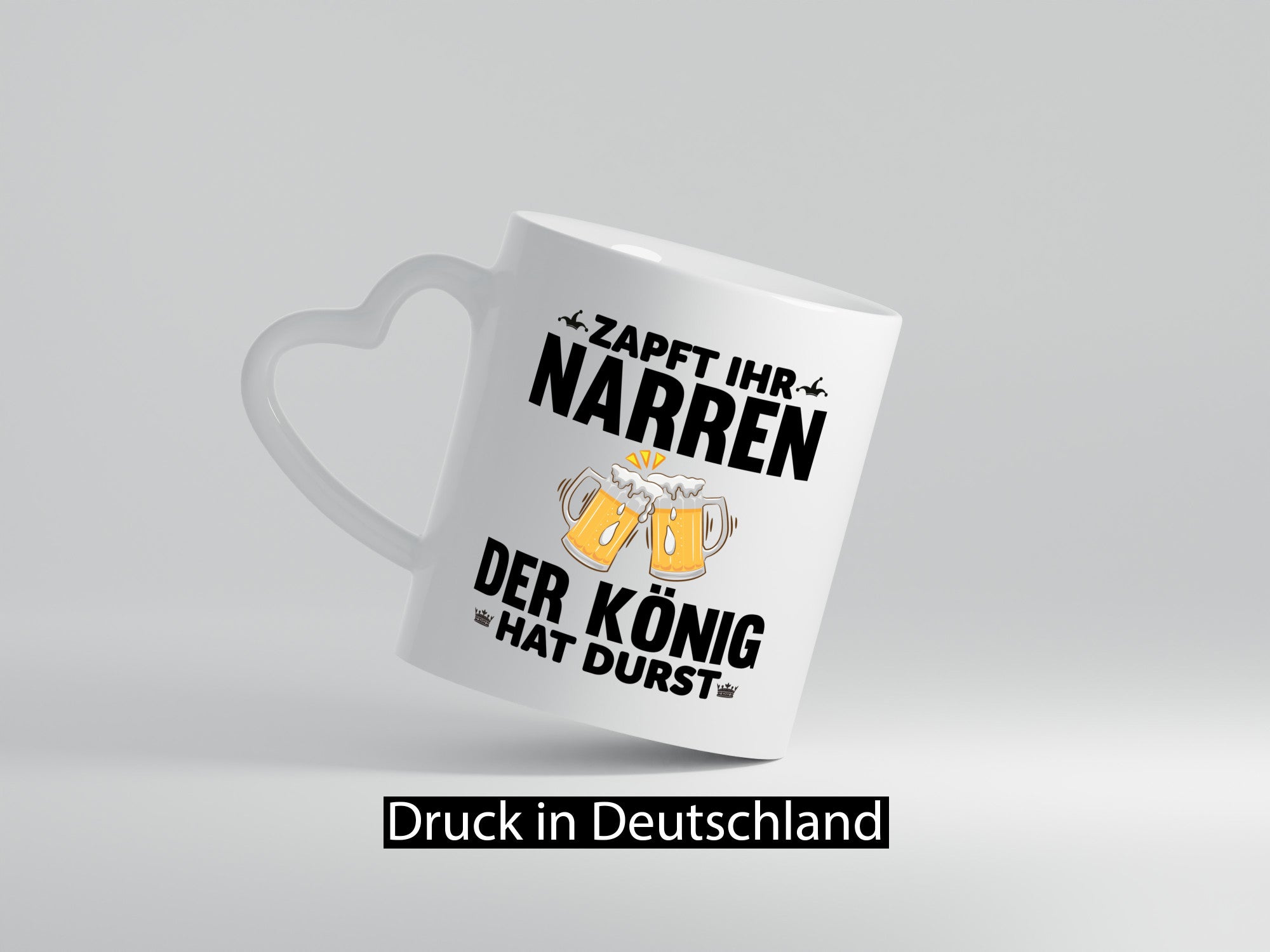 König hat Durst | Bier Spruch Narren Trinkspruch lustiger Geschenk Humor