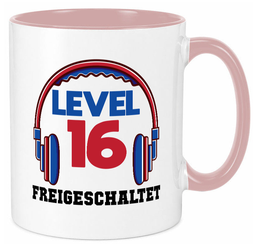 Level 16 Freigeschaltet | 16. geburtstag Gamer lustig Geschenkidee Geschenk