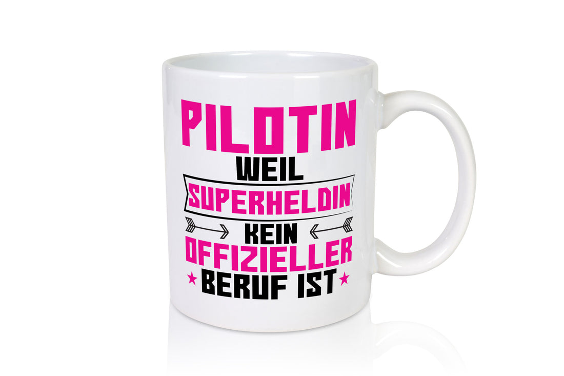 Superheldin Pilotin | Definition Piloten lustiger Spruch Geschenk Humor