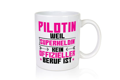 Superheldin Pilotin | Definition Piloten lustiger Spruch Geschenk Humor