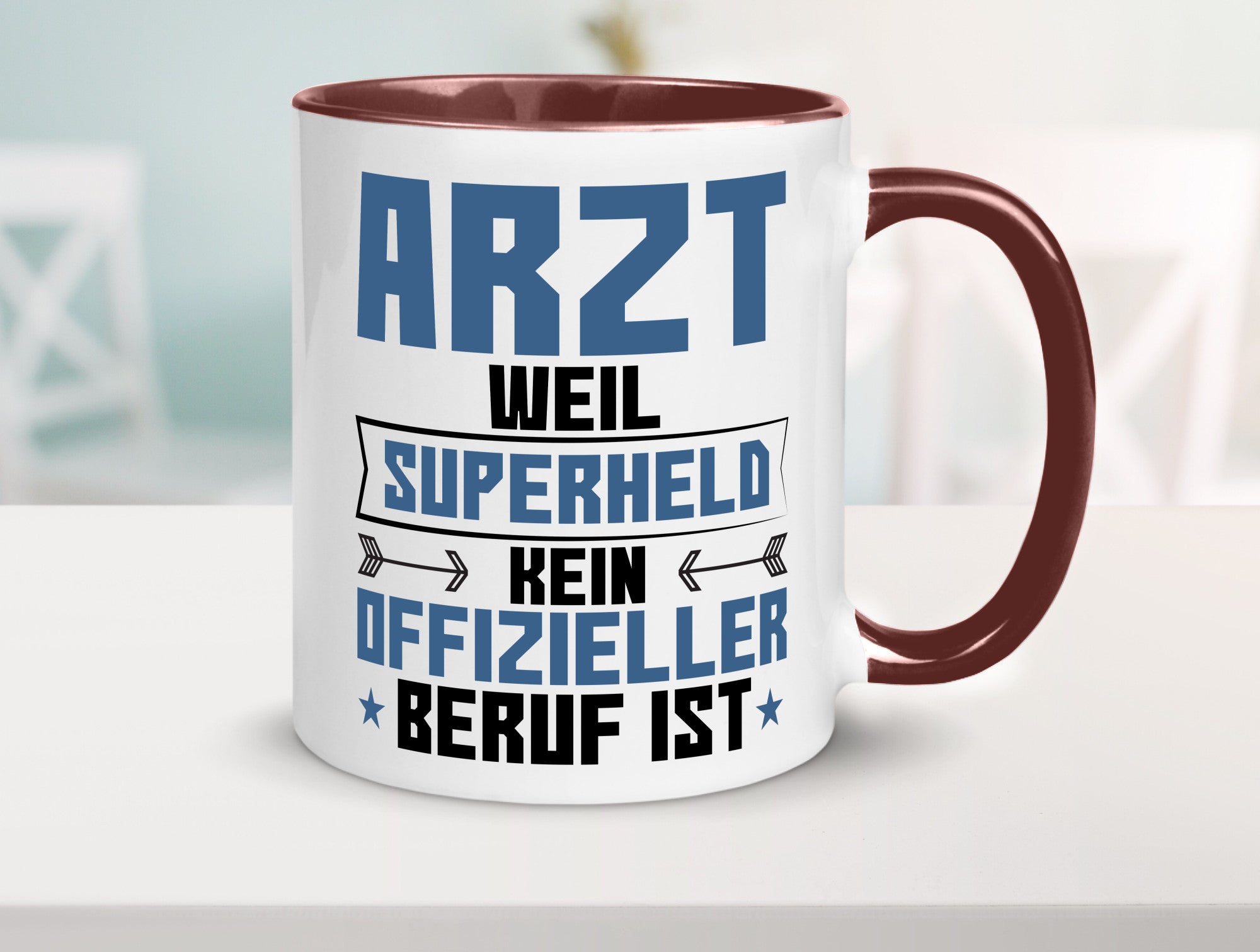 Superheld Arzt | Medizin Doktor Facharzt Geschenk Humor Geschenkidee lustiger