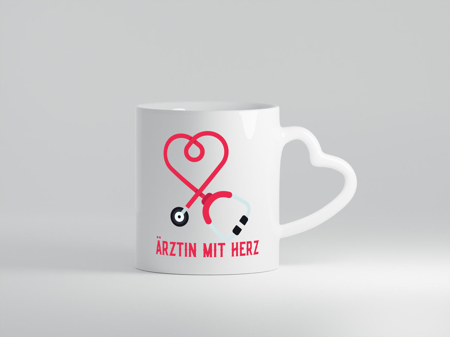 Ärztin mit Herz | Krankenhaus Praxis Stethoskop Doktor lustig Humor
