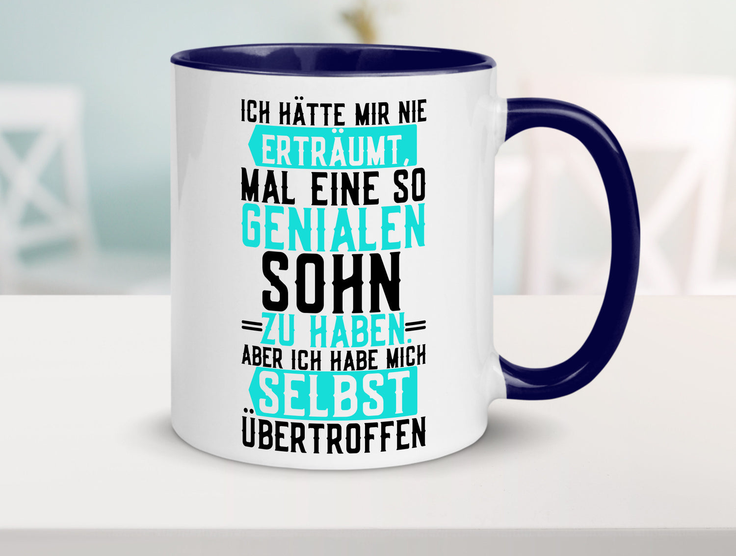 Wundervoller Sohn | Liebe Papa Vatertag Humor Geschenk Familie Geschenkidee