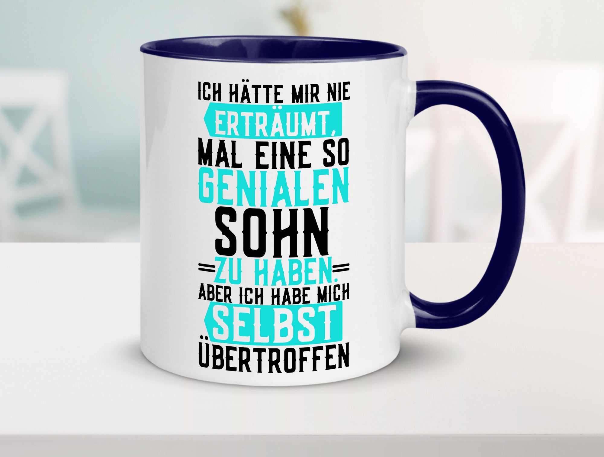 Wundervoller Sohn | Liebe Papa Vatertag Humor Geschenk Familie Geschenkidee