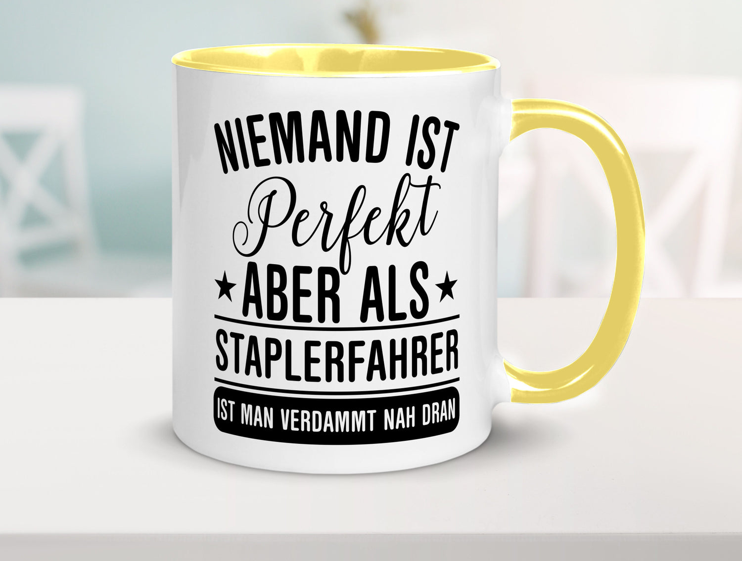 Verdammt nah dran: Staplerfahrer | Gabelstapler Fahrer lustig Humor